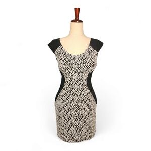 Express cap-sleeved bodycon midi dress, size 10